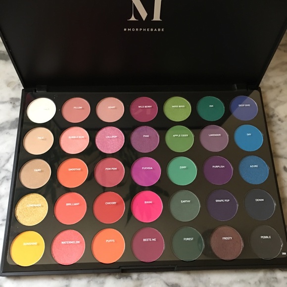 New Morphe 35B The Glam Palette - Picture 2 of 7
